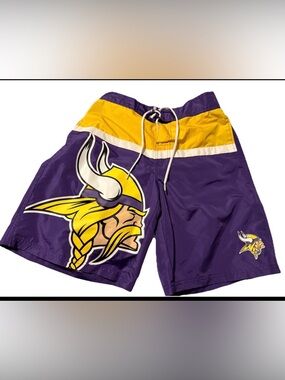 Men's G-III Sports by Carl Banks Purple Minnesota Vikings Sea Wind - Swim Trunks